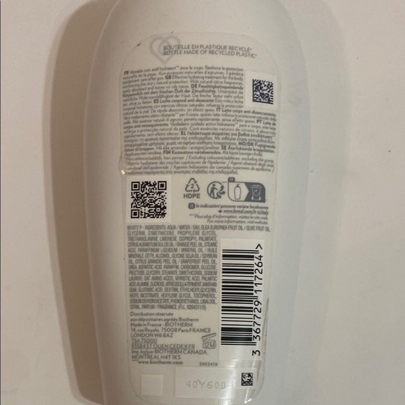Biotherm White Pump Bottle - Picture 6 of 8